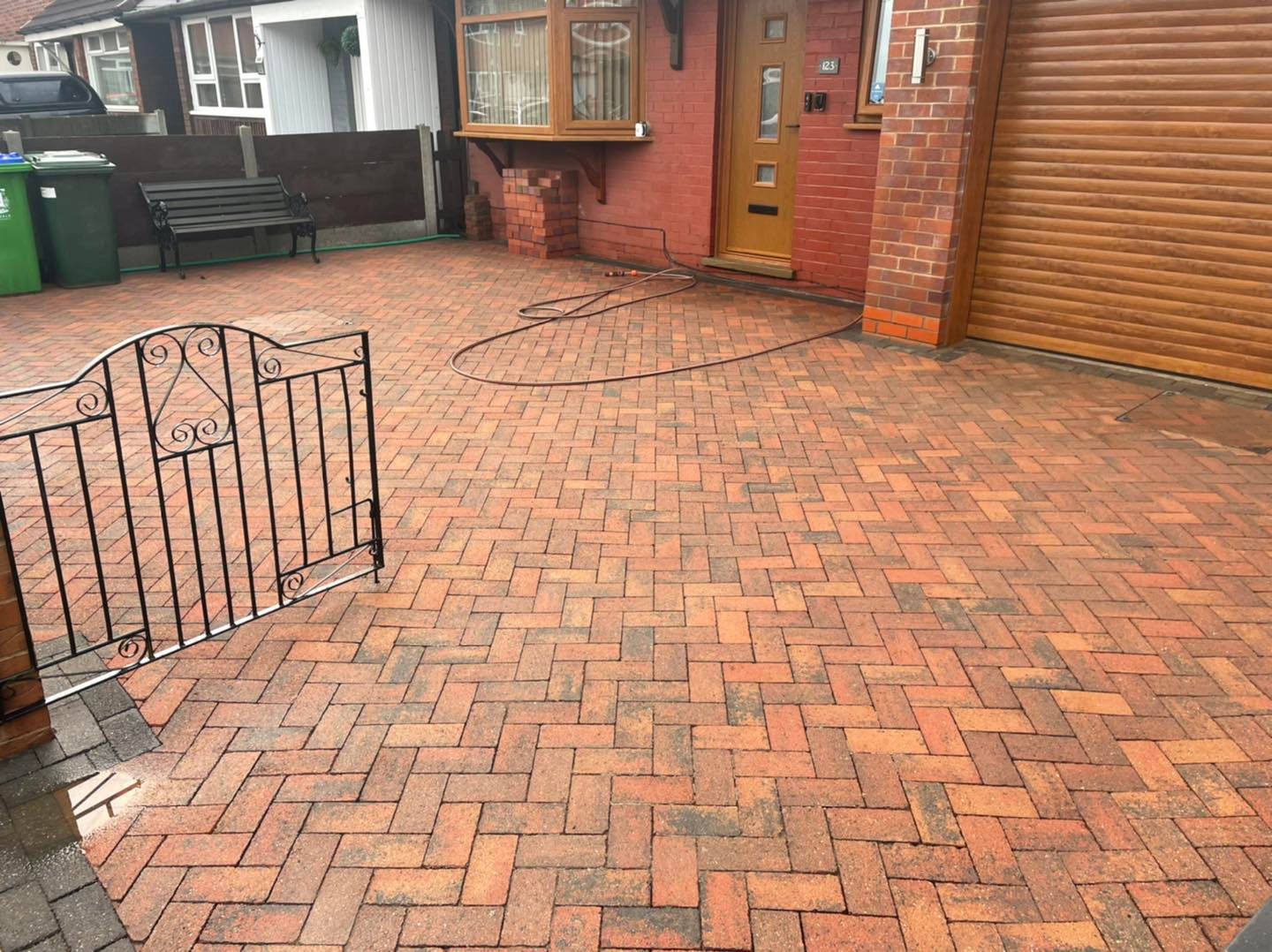 Brick Driveway Cleaning
